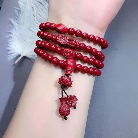 Cinnabar bracelet|Ward off evil spirits and protect peace
